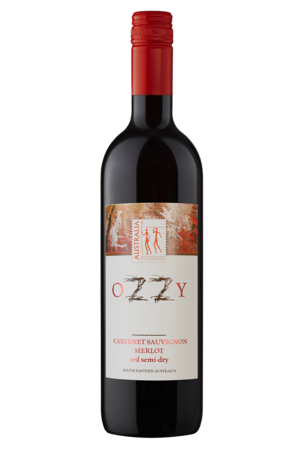 Вино Ozzy Каберне Совиньон-Мерло, красное полусухое