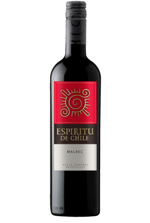 Вино Еспириту де Чили Мальбек, красное полусухое