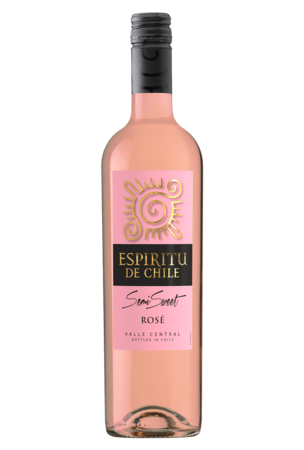 Вино Еспириту Де Чили Розе, розовое полусладкое